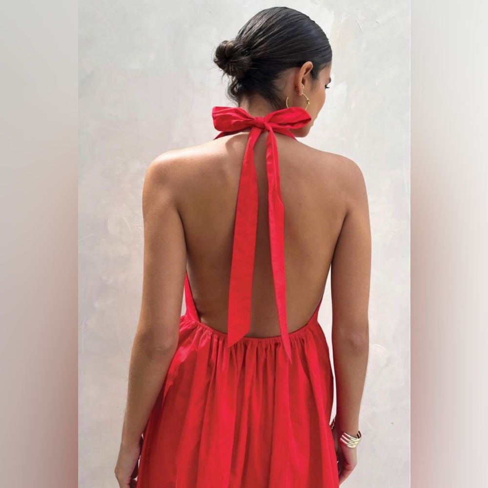 Never Fully Dressed red kenickie dress size 12